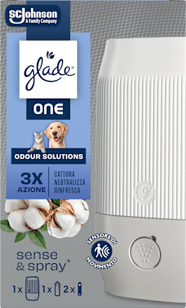 Base profumatore sense&spray ODOUR SOLUTION glade