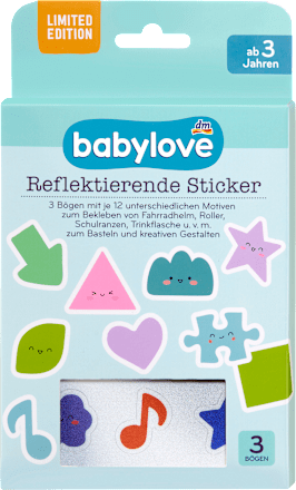 Odsevne nalepke, več različic babylove