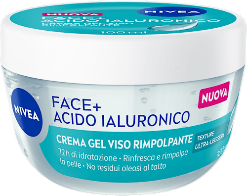 Crema gel viso rimpolpante FACE + ACIDO IALURONICO NIVEA