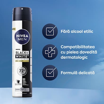 Deodorantul spray Epic Night NIVEA MEN