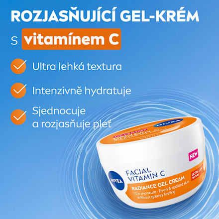 denní pleťový krém Facial Vitamín C NIVEA