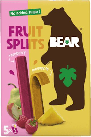 ovocné tyčinky Malina a ananas 5x20 g Bear