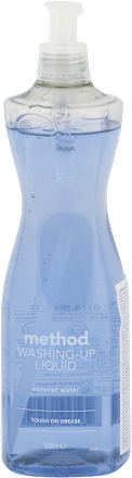 Prostriedok na umývanie riadu coconut water method