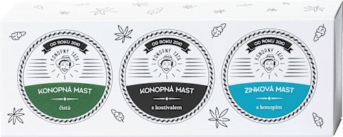 trojbalení mastí 3x15 ml Konopný