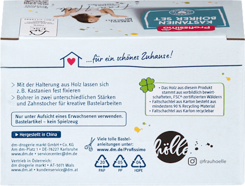 Kastanienbohrer Set Profissimo