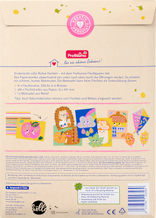 Flechtpapier-Set Profissimo