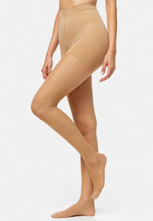 Strumpfhose Goodbye Laufmaschen Shape mandel Gr. 40/44 nur die
