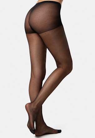Strumpfhose Seidenfein schwarz Gr. 40/44, 15 DEN nur die