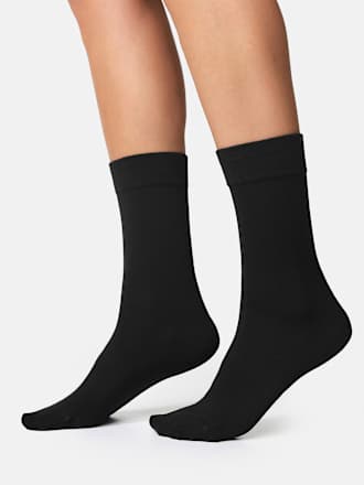 Komfort-Socken Bambus schwarz Gr. 35-38 nur die