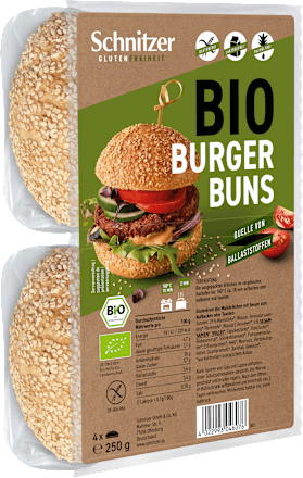 Brot, Burger Buns Schnitzer