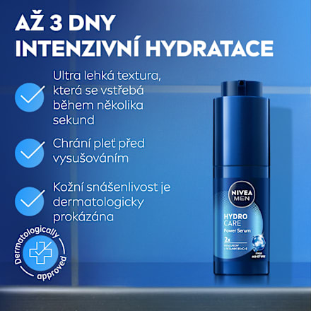 Hydrocare Power pleťové sérum NIVEA MEN