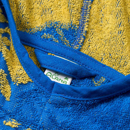 Badeponcho mit Raketen-Muster, blau, Gr. 0
 ALANA