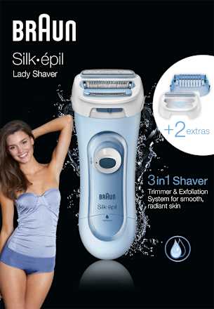 Epilierer Silk-épil Lady Shaver 3in1 Braun