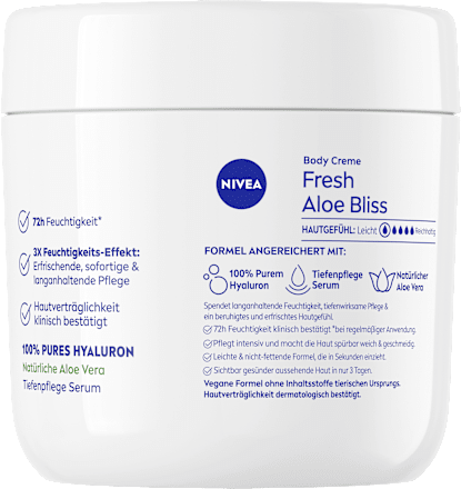 Körpermilch Body Creme Fresh Aloe Bliss NIVEA