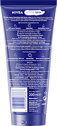 Bodylotion Body Serum Lotion Skin Refin NIVEA