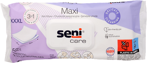 Nedves törlőkendő Maxi XXXL seni care