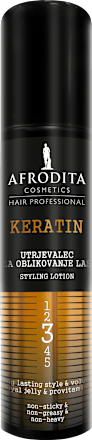 Utrjevalec za oblikovanje las KERATIN AFRODITA
