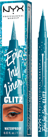 Vodootporni tekući tuš za oči u flomasteru Epic Ink Liner Glitz – 01 Tapered Twinkle NYX PROFESSIONAL MAKEUP