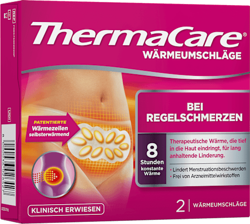 Thermacare Wärmeumschläge bei Regelschmerzen ThermaCare