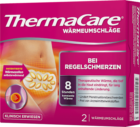 Thermacare Wärmeumschläge bei Regelschmerzen ThermaCare