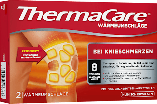 Thermacare Wärmeumschläge bei Knieschmerzen ThermaCare