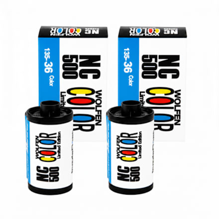 Negativ Film NC 500 Color 135-36 ORIGINAL WOLFEN