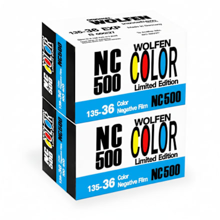Negativ Film NC 500 Color 135-36 ORIGINAL WOLFEN