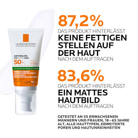 LA ROCHE-POSAY Anthelios Oil Control Gel-Creme ohne Duft LSF 50+ LA ROCHE-POSAY