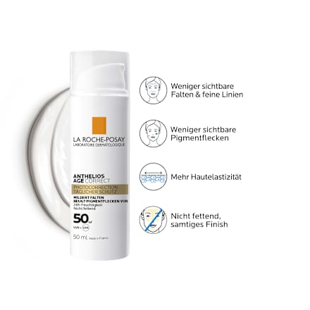 LA ROCHE-POSAY Anthelios Age Correct Tagescreme feuchtigkeitsspendend LSF 50 LA ROCHE-POSAY