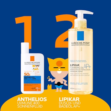 LA ROCHE-POSAY Anthelios DP Invisible Sonnenfluid Kids LSF 50+ LA ROCHE-POSAY