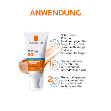 LA ROCHE-POSAY Anthelios UVMUNE 400 hydratisierende BB-Creme getönt LSF 50+ LA ROCHE-POSAY