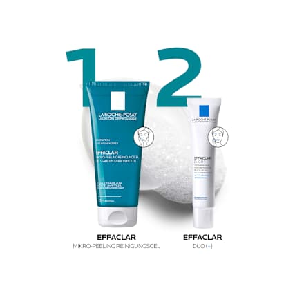 LA ROCHE-POSAY Effaclar Mikro-Peeling Reinigungsgel stark unreine Haut LA ROCHE-POSAY