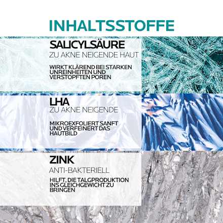 LA ROCHE-POSAY Effaclar Mikro-Peeling Reinigungsgel stark unreine Haut LA ROCHE-POSAY