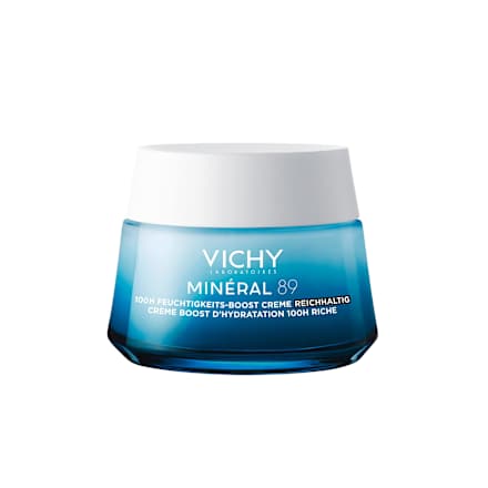 VICHY MINÉRAL 89 100h Feuchtigkeitsboost Tagescreme reichhaltig mit Duft VICHY LABORATOIRES