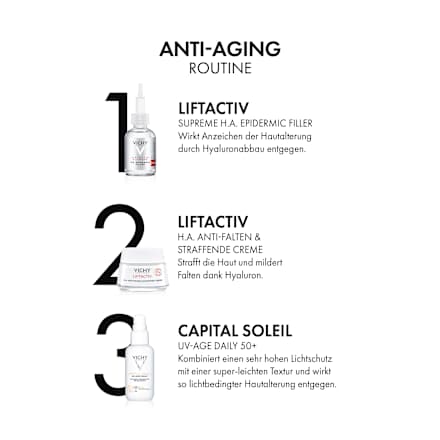 VICHY Liftactive Tagescreme (HA) Hyaluron Anti-Falten & Straffheit ohne Duftstoffe VICHY LABORATOIRES