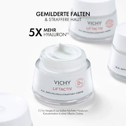 VICHY Liftactive Tagescreme (HA) Hyaluron Anti-Falten & Straffheit ohne Duftstoffe VICHY LABORATOIRES
