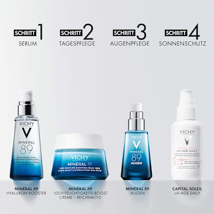 VICHY MINÉRAL 89 100h Feuchtigkeitsboost Tagescreme reichhaltig mit Duft VICHY LABORATOIRES