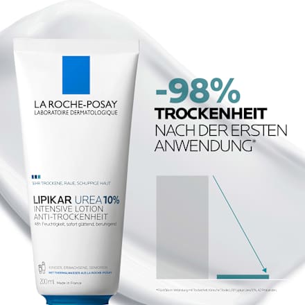 LA ROCHE-POSAY Lipikar Lait Urea 10% Feuchtigkeitslotion Anti-Hautschuppung LA ROCHE-POSAY