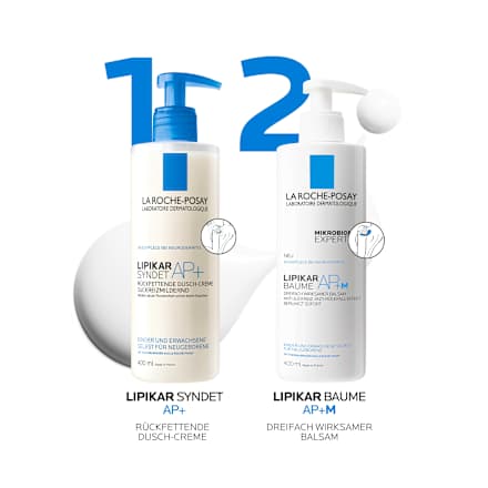 LA ROCHE-POSAY Lipikar Syndet AP+ Rückfettende Dusch-Creme Juckreizmildernd LA ROCHE-POSAY