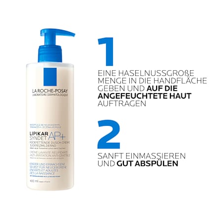LA ROCHE-POSAY Lipikar Syndet AP+ Rückfettende Dusch-Creme Juckreizmildernd LA ROCHE-POSAY