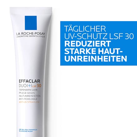 LA ROCHE-POSAY Effaclar Duo+ tiefenwirksame Pflege, Pickelcreme LSF 30 LA ROCHE-POSAY