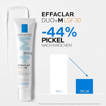 LA ROCHE-POSAY Effaclar Duo+ tiefenwirksame Pflege, Pickelcreme LSF 30 LA ROCHE-POSAY