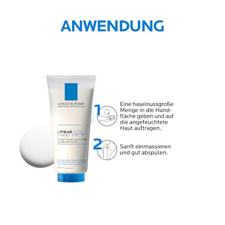 LA ROCHE-POSAY Lipikar Syndet AP+ Rückfettendes Reinigungs-Cremegel Juckreizmindernd LA ROCHE-POSAY