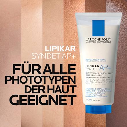 LA ROCHE-POSAY Lipikar Syndet AP+ Rückfettendes Reinigungs-Cremegel Juckreizmindernd LA ROCHE-POSAY