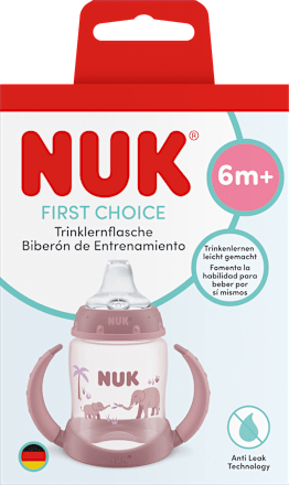 Trinklernbecher First Choice braun, ab dem 6. Monat, 150ml NUK