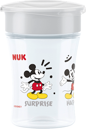 Trinklernbecher First Choice Magic Disney grau, ab 8. Monat, 230 ml NUK