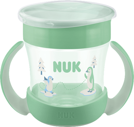 Trinklernbecher First Choice Mini Magic grün, ab 6. Monat, 160 ml NUK