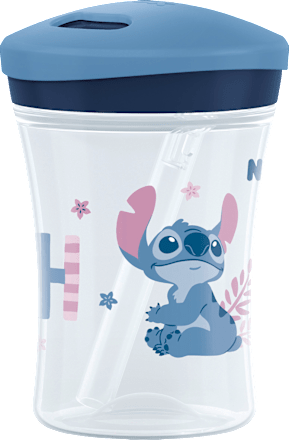 Trinkhalmbecher First Choice Disney blau, ab 8. Monat, 230 ml NUK