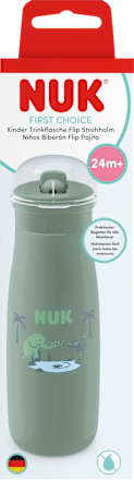 Trinkflasche Kinder First Choice grün, 450 ml NUK