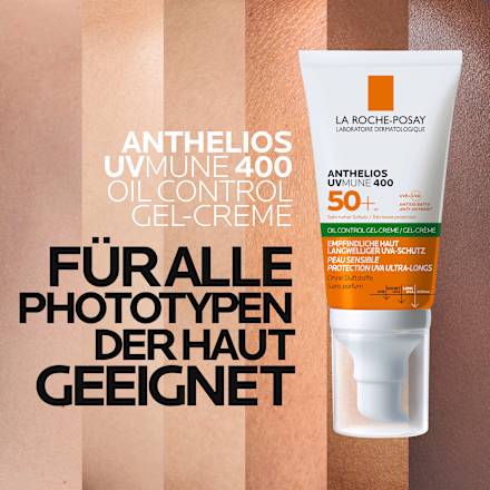 LA ROCHE-POSAY Anthelios Oil Control Gel-Creme ohne Duft LSF 50+ LA ROCHE-POSAY